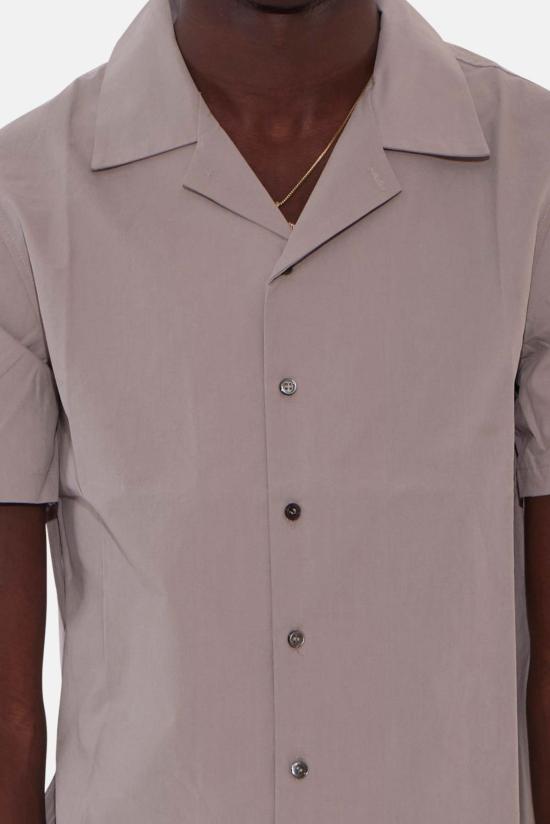  Blue&Cream 반팔 셔츠 블루&크림 팝린 캠프  그레이 - BLUE&CREAM