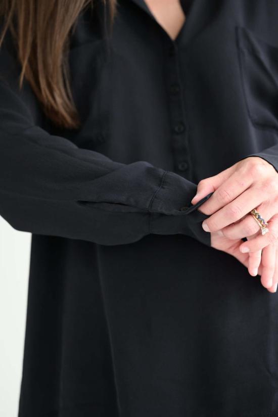  Private 0204 블라우스 프라이빗 0204 실크  블랙 - OTHER BRANDS