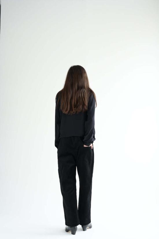  Private 0204 블라우스 프라이빗 0204 실크  블랙 - OTHER BRANDS