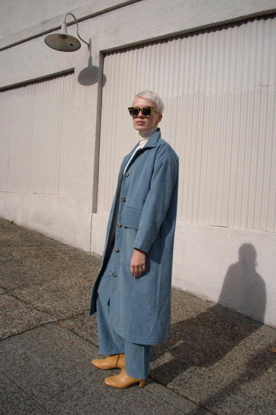  리타 트렌치 코트 로우 레너 재킷 - RITA