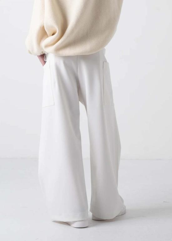  COG The Big Smoke 스트레이트 팬츠 Cog The Big Smoke 카라 랩 팬츠 화이트 - OTHER BRANDS