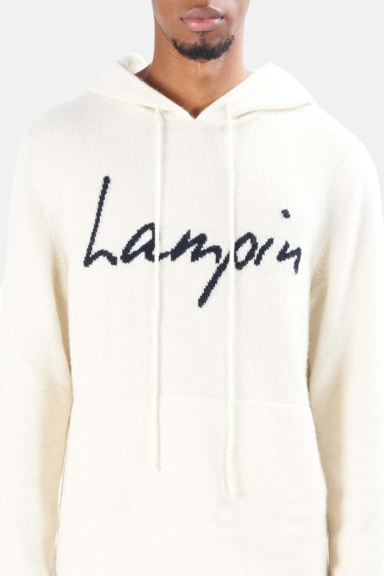  Harden 후드 티셔츠 하든 X 블루&크림 램핀 캐시미어 후드 티셔츠 화이트/네이비 - OTHER BRANDS