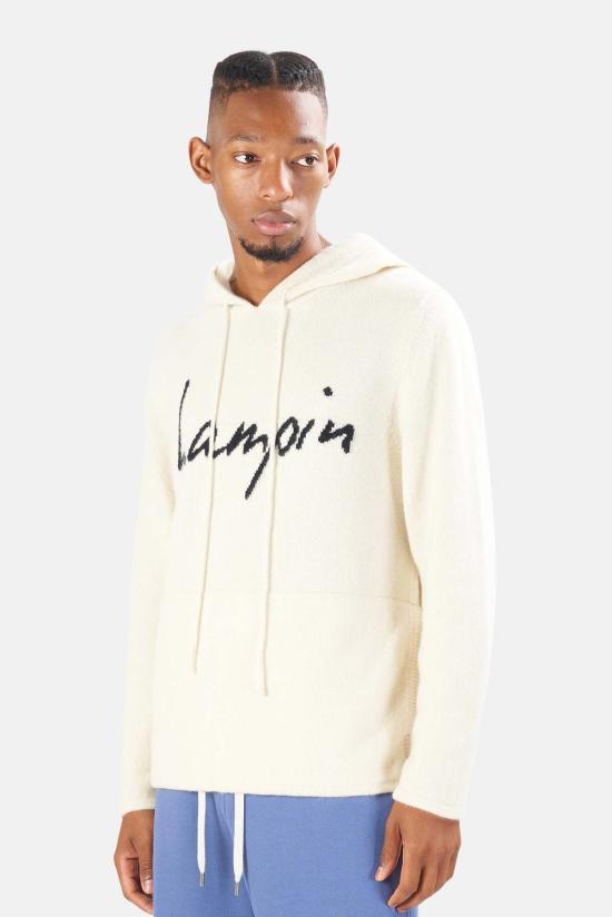  Harden 후드 티셔츠 하든 X 블루&크림 램핀 캐시미어 후드 티셔츠 화이트/네이비 - OTHER BRANDS