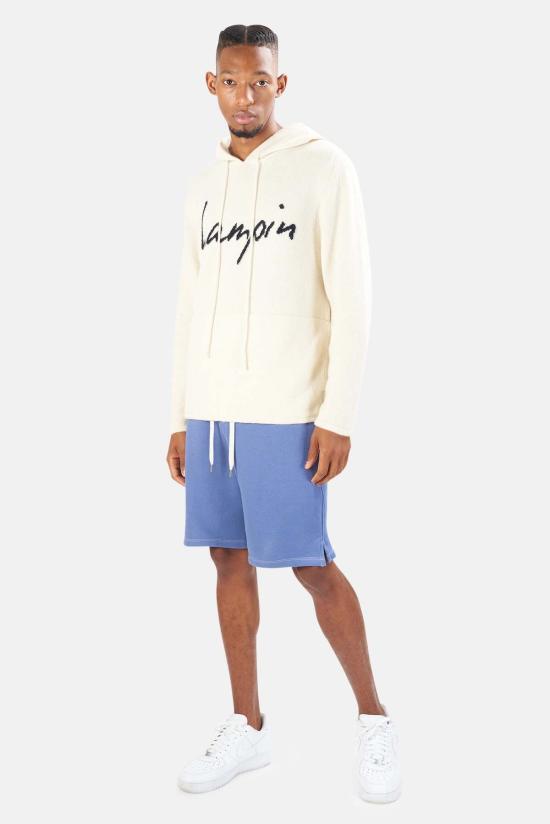  Harden 후드 티셔츠 하든 X 블루&크림 램핀 캐시미어 후드 티셔츠 화이트/네이비 - OTHER BRANDS