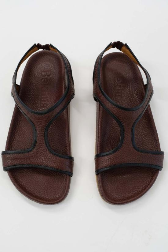  베클리나 샌들 구비 샌들 카스타냐