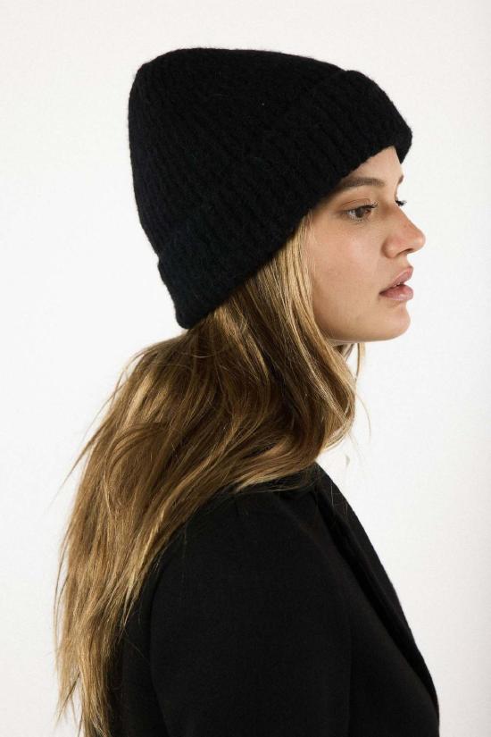  자네사레온 비니 Janessa Leon Piper 비니 블랙 - JANESSA LEONE