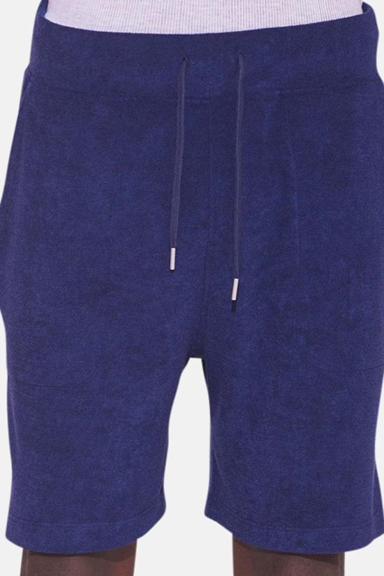  블루&크림 숏팬츠 남성용 테리 쇼트 네이비 - BLUE&CREAM
