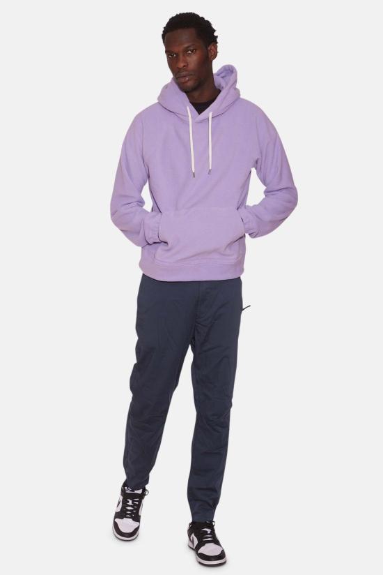  Blue&Cream 후드 티셔츠 블루&크림 폴라 플리스 후드 티셔츠 라벤더 - BLUE&CREAM