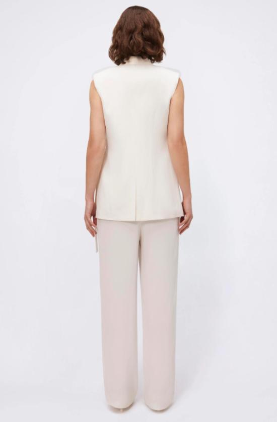  심카이 베스트 커비 조끼 아이보리 - SIMKHAI