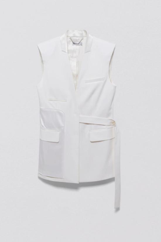  심카이 베스트 커비 조끼 아이보리 - SIMKHAI