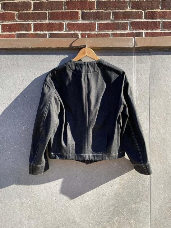  Aseedoncloud 데님 자켓 Hw 블루종 재킷 블랙 데님 - OTHER BRANDS