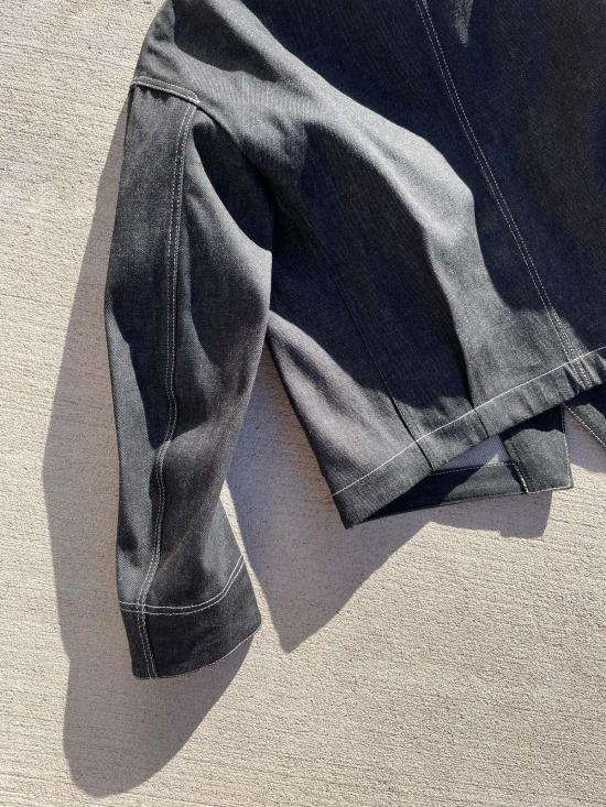  Aseedoncloud 데님 자켓 Hw 블루종 재킷 블랙 데님 - OTHER BRANDS