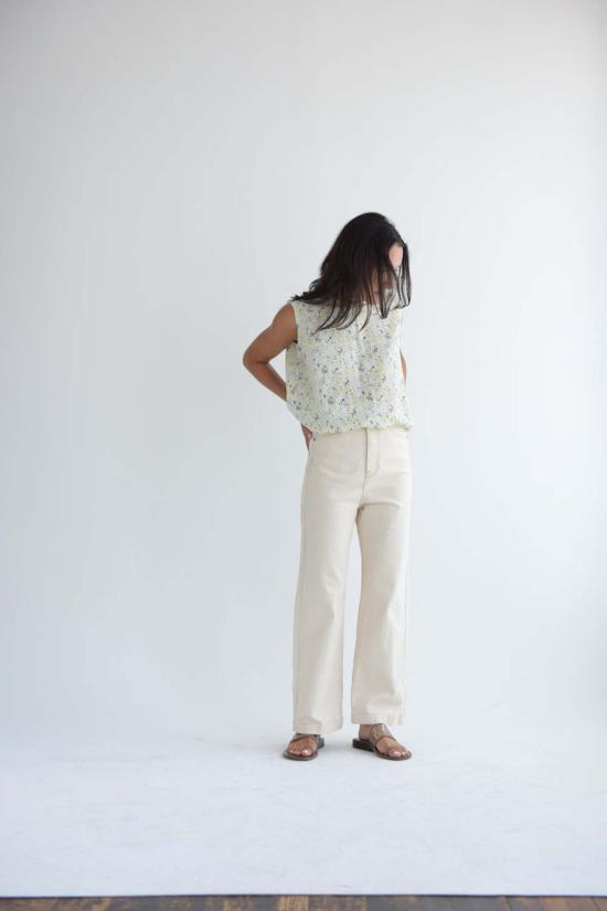  Odàmi 민소매 티셔츠 오다미 301 셔츠 타이니 플라워