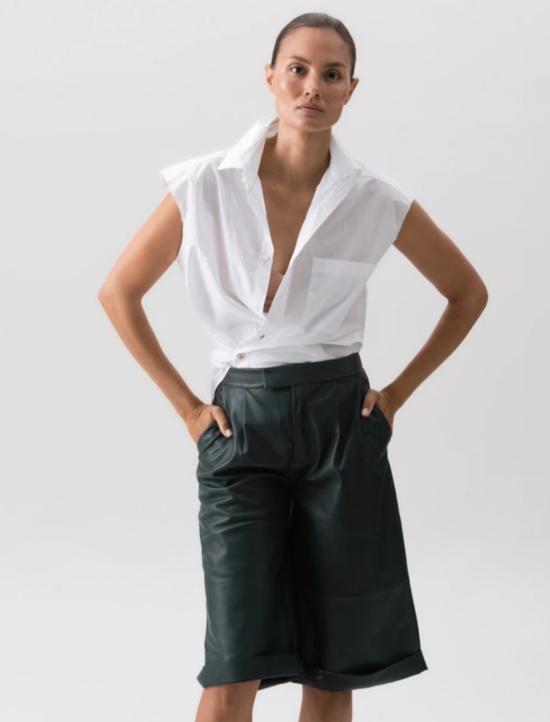  WEARCISCO 블라우스 Wearcisco 컷오프 버튼 다운 탑 - OTHER BRANDS