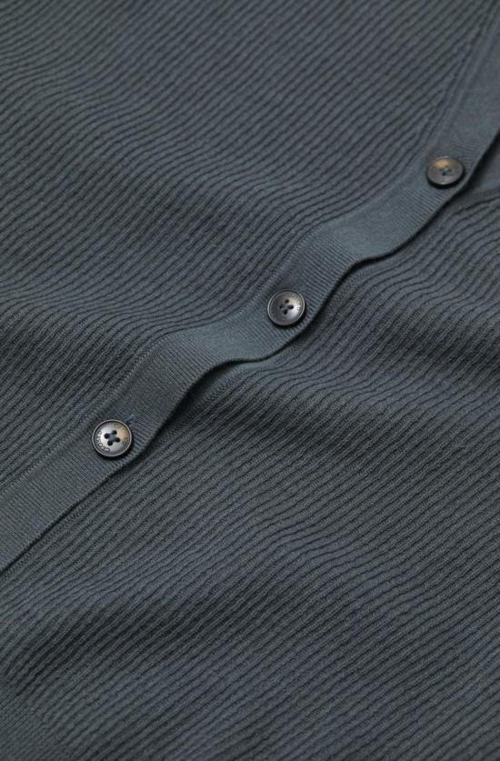  클로즈드 가디건 닫힌 V넥 카디건 스웨터 피니 그린 - CLOSED