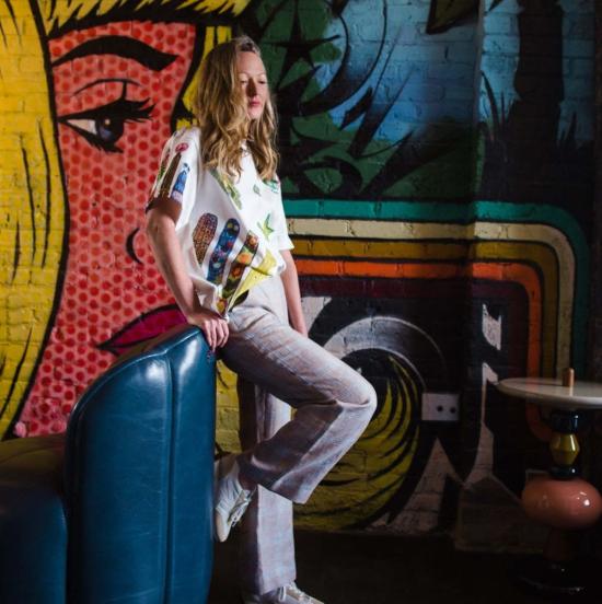  베로니카비어드 스트레이트 팬츠 베로니카 비어드 브릭스턴 팬츠 블루/그레이 - VERONICA BEARD