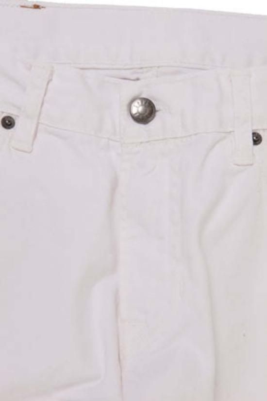  사이먼 스퍼 데님 팬츠 Simon Spurr 파이프 레그 트윌 데님 화이트 - SIMON SPURR