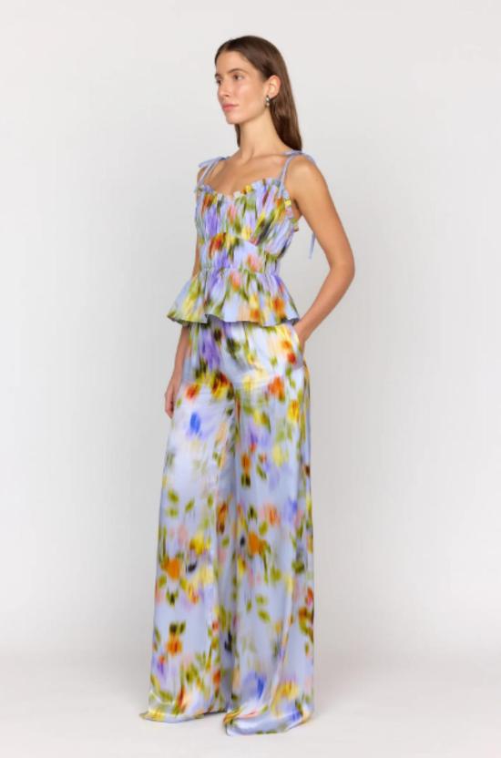  크리스티 린 스트레이트 팬츠 제이드 팬츠 레인플라워 - CHRISTY LYNN