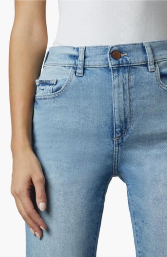  DL 1961 데님 팬츠 Dl 1961 패티 스트레이트 레그 진 리프 - DL 1961