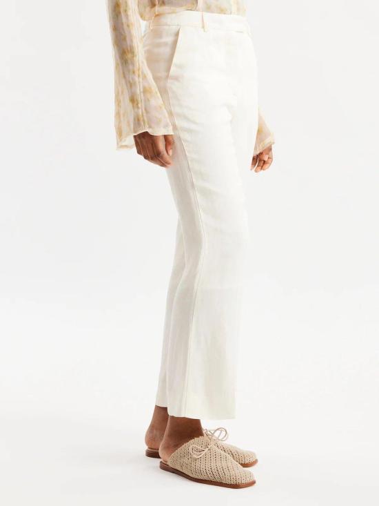  홀츠베일러 스트레이트 팬츠 홀츠바일러 프레야 노사비 트라우저 에크루 - HOLZWEILER