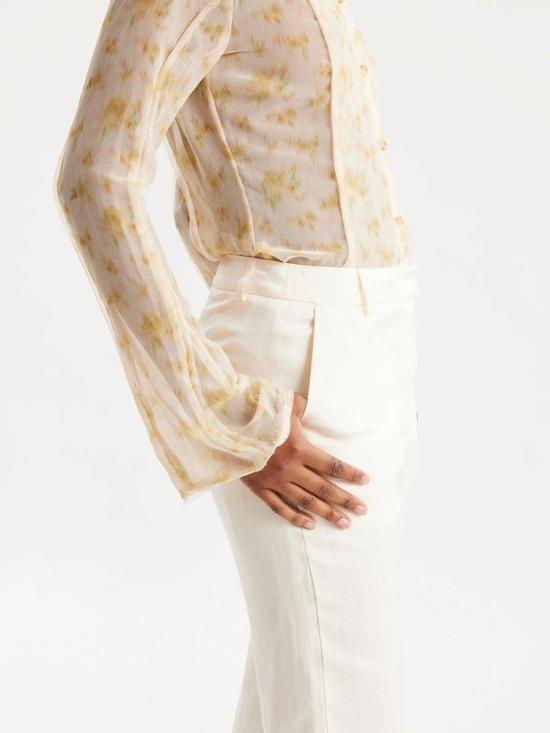  홀츠베일러 스트레이트 팬츠 홀츠바일러 프레야 노사비 트라우저 에크루 - HOLZWEILER