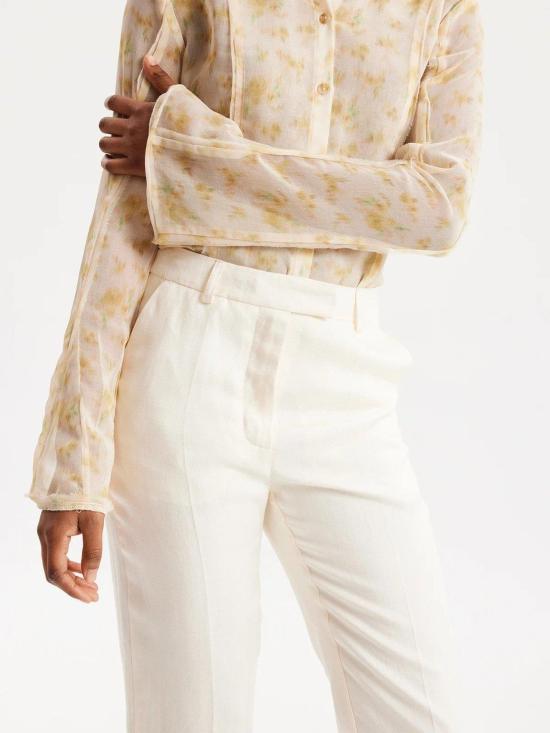  홀츠베일러 스트레이트 팬츠 홀츠바일러 프레야 노사비 트라우저 에크루 - HOLZWEILER