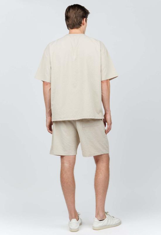  더 엔케이씨 스토어 숏팬츠 엔케이씨 레저 쇼트 크림 - The NKC Store