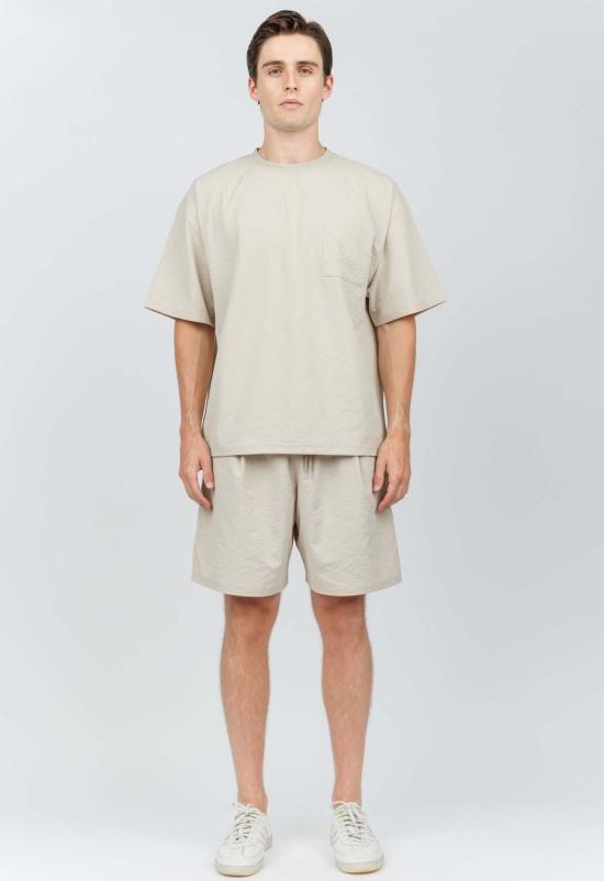  더 엔케이씨 스토어 숏팬츠 엔케이씨 레저 쇼트 크림