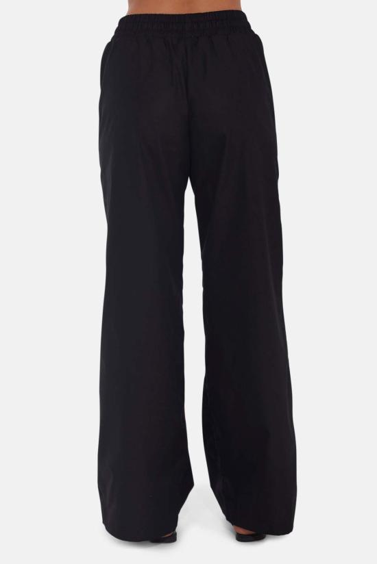  더 타일 클럽 스트레이트 팬츠 타일 클럽 조지카 비치 팝린 팬츠 블랙 - THE TILE CLUB