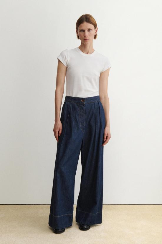  레이첼 코미 스트레이트 팬츠 콕손 팬츠 다크 인디고 비스타 데님 - RACHEL COMEY