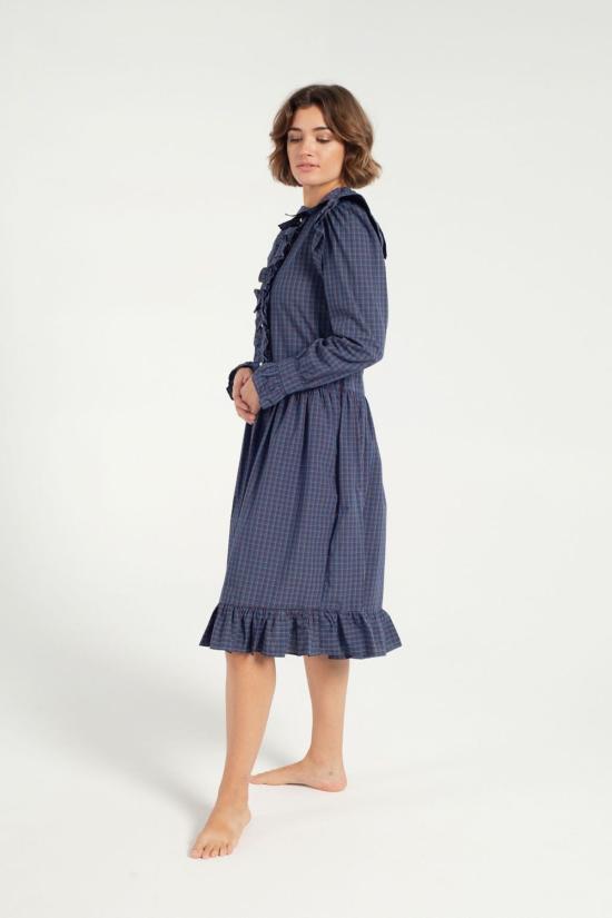  BATSHEVA 숏 원피스 Batsheva 긴팔 클로드 드레스 다르마리스코타 타탄 - OTHER BRANDS