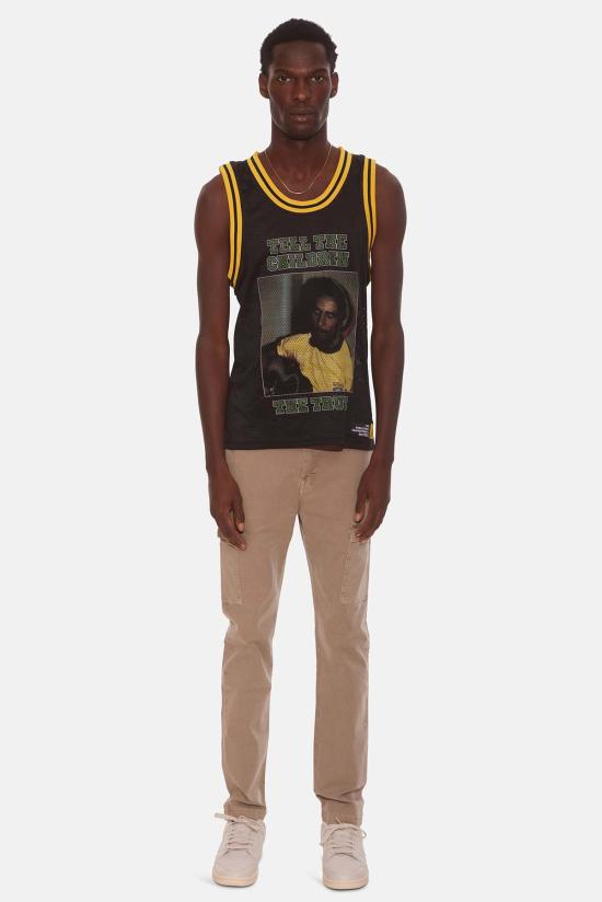  Online Ceramics 민소매 티셔츠 온라인 세라믹스 밥 말리 메시 농구 저지 - OTHER BRANDS