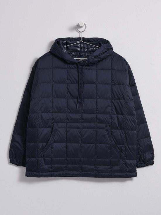  타이온 숏패딩 파카 다크네이비