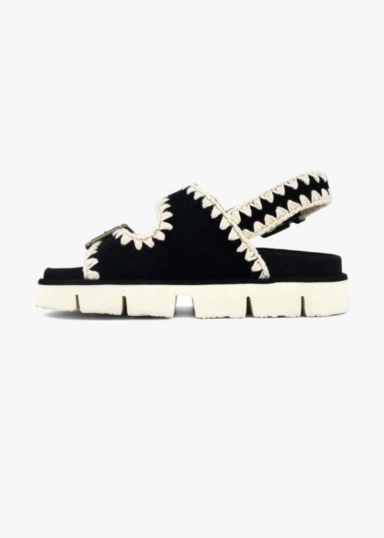  모우 샌들 무 바이오 샌들 블랙 - MOU