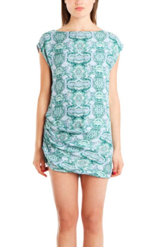  Kelly Wearstler 숏 원피스 켈리 웨어슬러 코쿤 드레스 블루 멀티