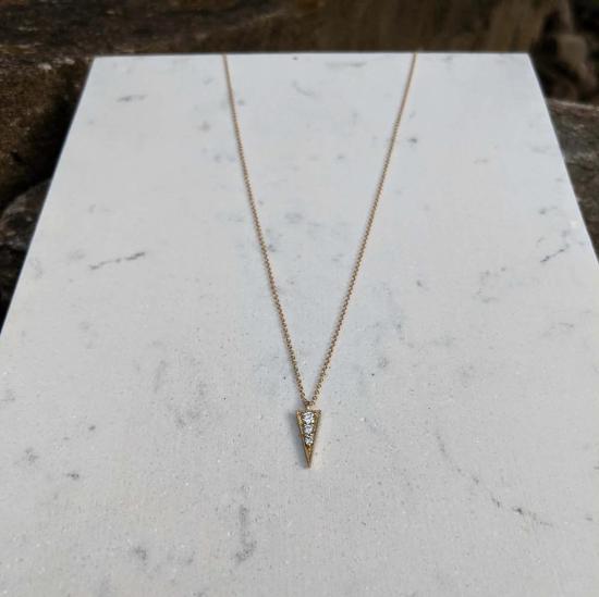  스테파니 엘리스 목걸이/팬던트 엘바 다이아몬드 목걸이 - STEPHANIE ELLIS