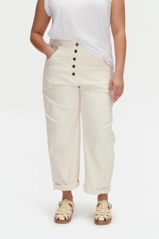  레이첼 코미 데님 팬츠 엘킨 팬츠 화이트 - RACHEL COMEY