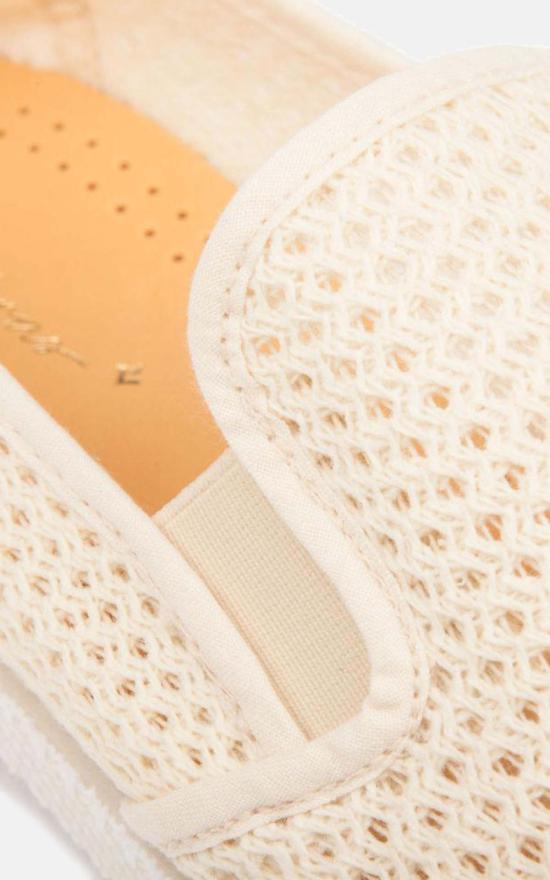  리비에라스 뮬/슬리퍼 클래식 메시 슬립온 베이지 - RIVIERAS