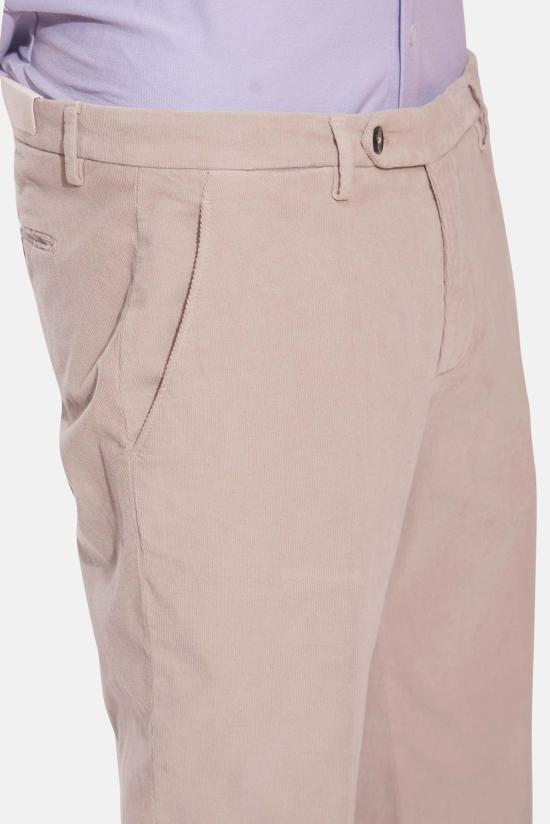  브릴리아1949 스트레이트 팬츠 브릴리아 소프트 코듀로이 트라우저 베이지 - BRIGLIA 1949