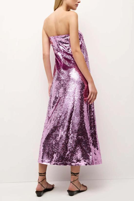  마리 올리버 롱 원피스 날로니 드레스 바이올렛 - MARIE OLIVER