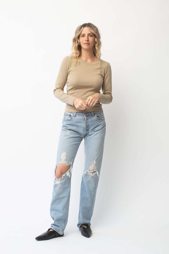  By Signe 긴팔 티셔츠 Signe June Longsleeve의 글 - OTHER BRANDS