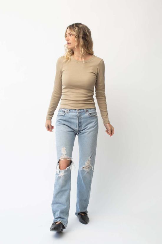  By Signe 긴팔 티셔츠 Signe June Longsleeve의 글 - OTHER BRANDS