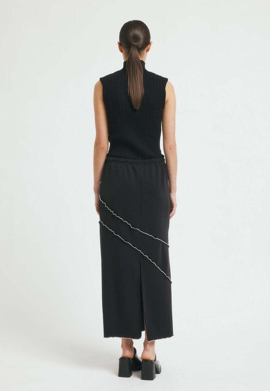  Resume 롱 스커트 이력서 클레멘타인 스커트 블랙 - OTHER BRANDS