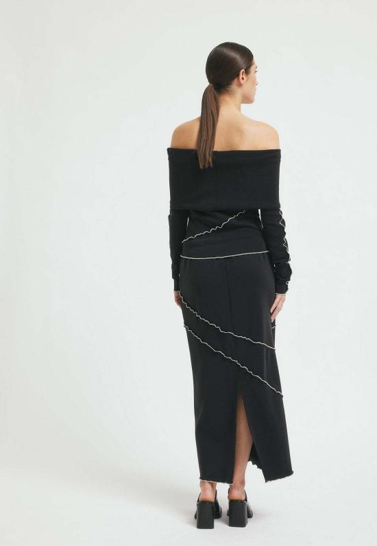  Resume 롱 스커트 이력서 클레멘타인 스커트 블랙 - OTHER BRANDS