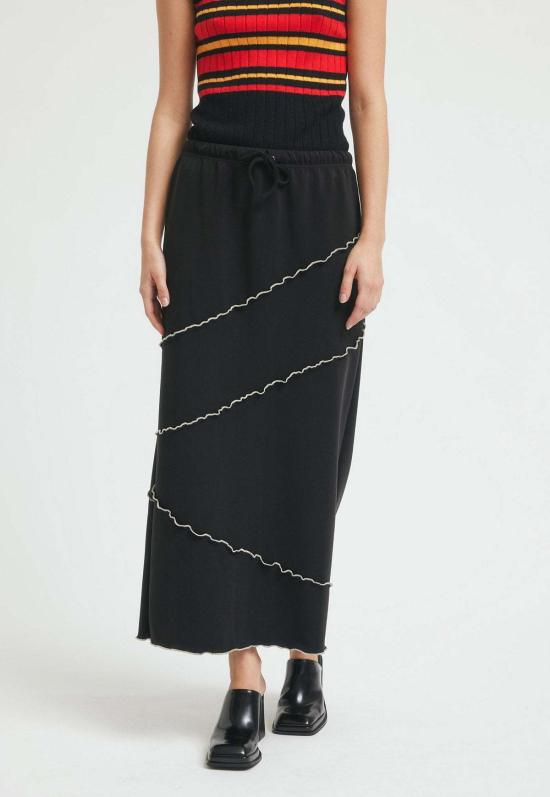  Resume 롱 스커트 이력서 클레멘타인 스커트 블랙 - OTHER BRANDS