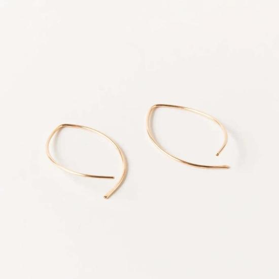  쉬나 마샬 주얼리 이어링 Sheena Marshall Jewelry Poppy Earrings 재활용 14K 골드필 - SHEENA MARSHALL JEWELRY
