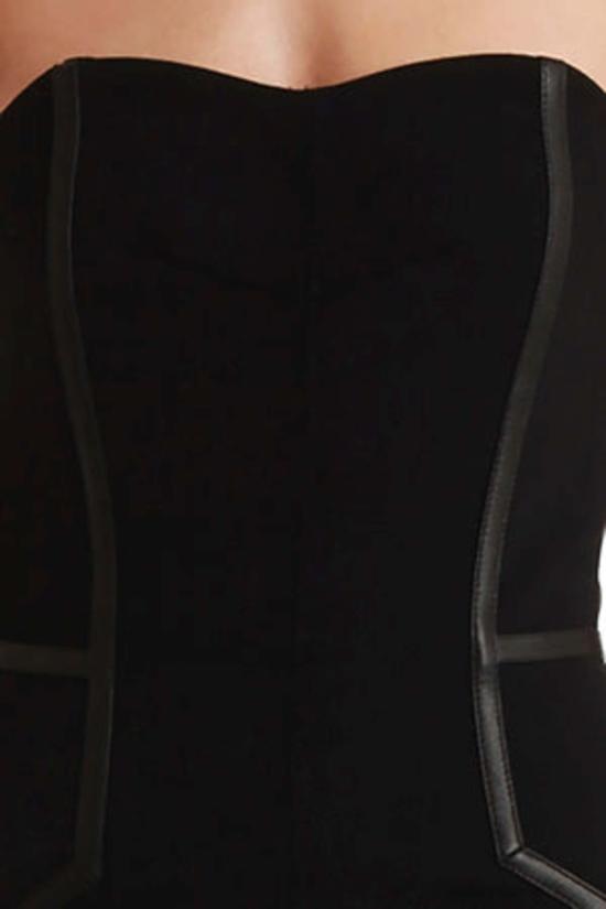  Yigal Azrouel 숏 원피스 스트레치 워븐 드레스 블랙 - OTHER BRANDS