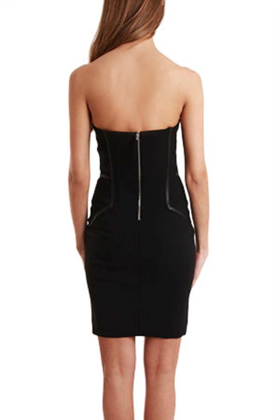  Yigal Azrouel 숏 원피스 스트레치 워븐 드레스 블랙 - OTHER BRANDS