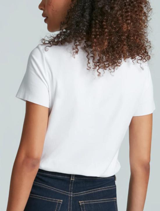  코만도 바디수트 티셔츠 Commando Essential 코튼 크루 바디수트 - COMMANDO