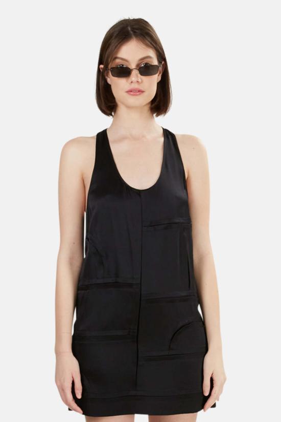  알렉산더 왕 숏 원피스 IR10626 BLACK
